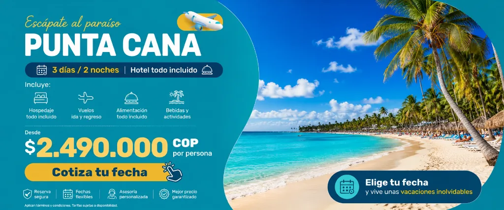 Escápate al paraíso Punta Cana